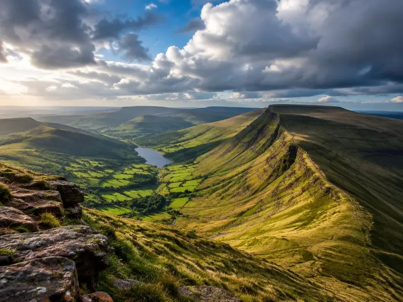 Ridge of Pen y Fan in Bannau Brycheiniog